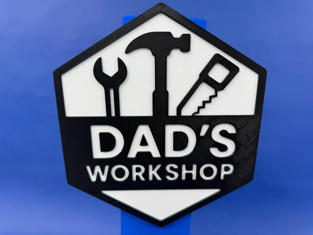 Dad's Workshop Wall Art 