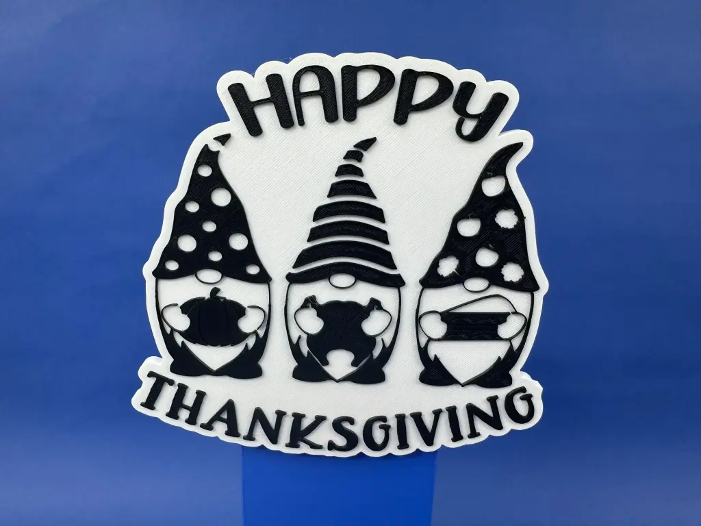 Thanksgiving Gnomes Wall Art