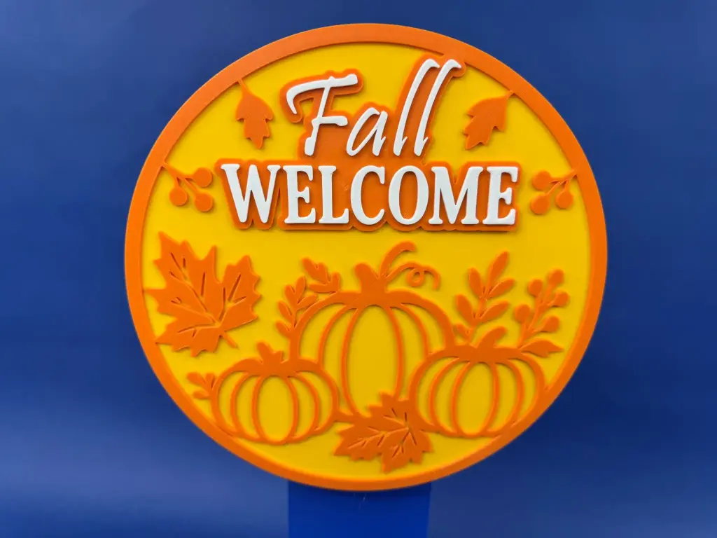 Fall Welcome Sign - Wall Art