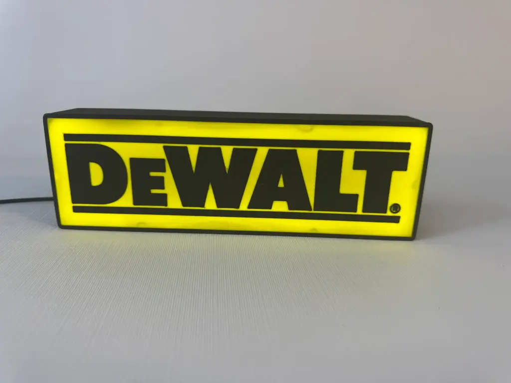 Lightbox - Dewalt Tool Logo