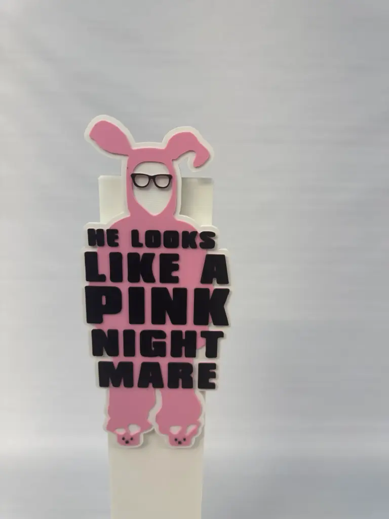 3D Printed Wall Art- Looks Like a Pink Nightmare