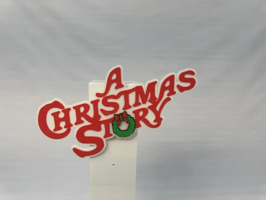 3D Printed Wall Art - A Christmas Story