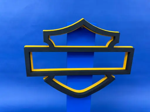 JUMBO Harley Shield - Wall Art