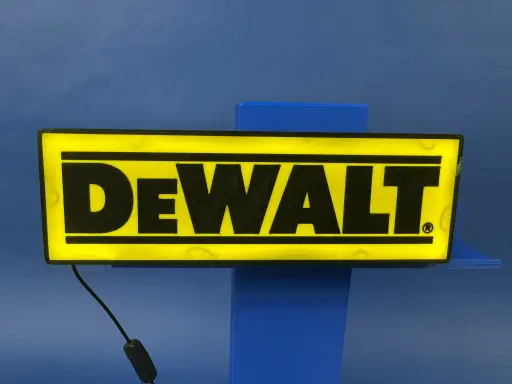 Lightbox - Dewalt Tool Logo
