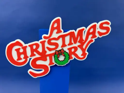 3D Printed Wall Art - A Christmas Story